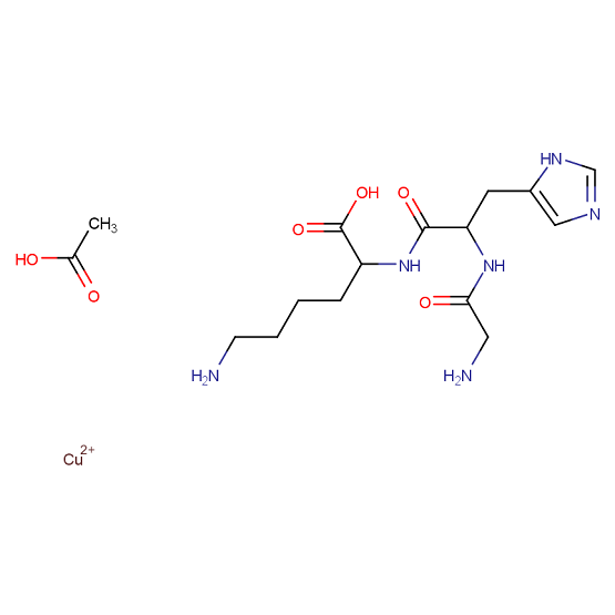 CAS130120-57-9   Prezatide copper acetate