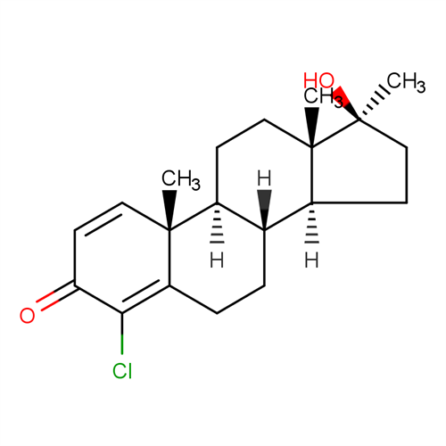 CAS2446-23-3  4-chlorodehydromethyltestosterone